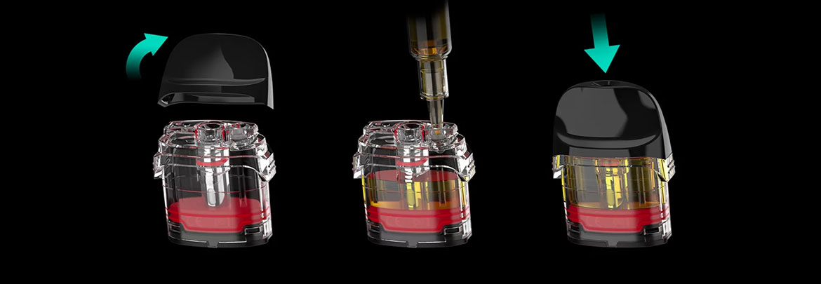 Как заправить картриджи Vaporesso: инструкция
